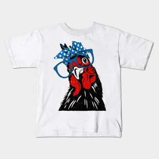 mother chicken bandana Kids T-Shirt